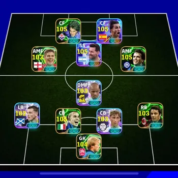 eFootball Accounts Legends & Iconic Players COLECTIVE 3216+ | LIONEL MESSI WCP2026 x FERRAN TORES x FABINHO x F CANAVARO x