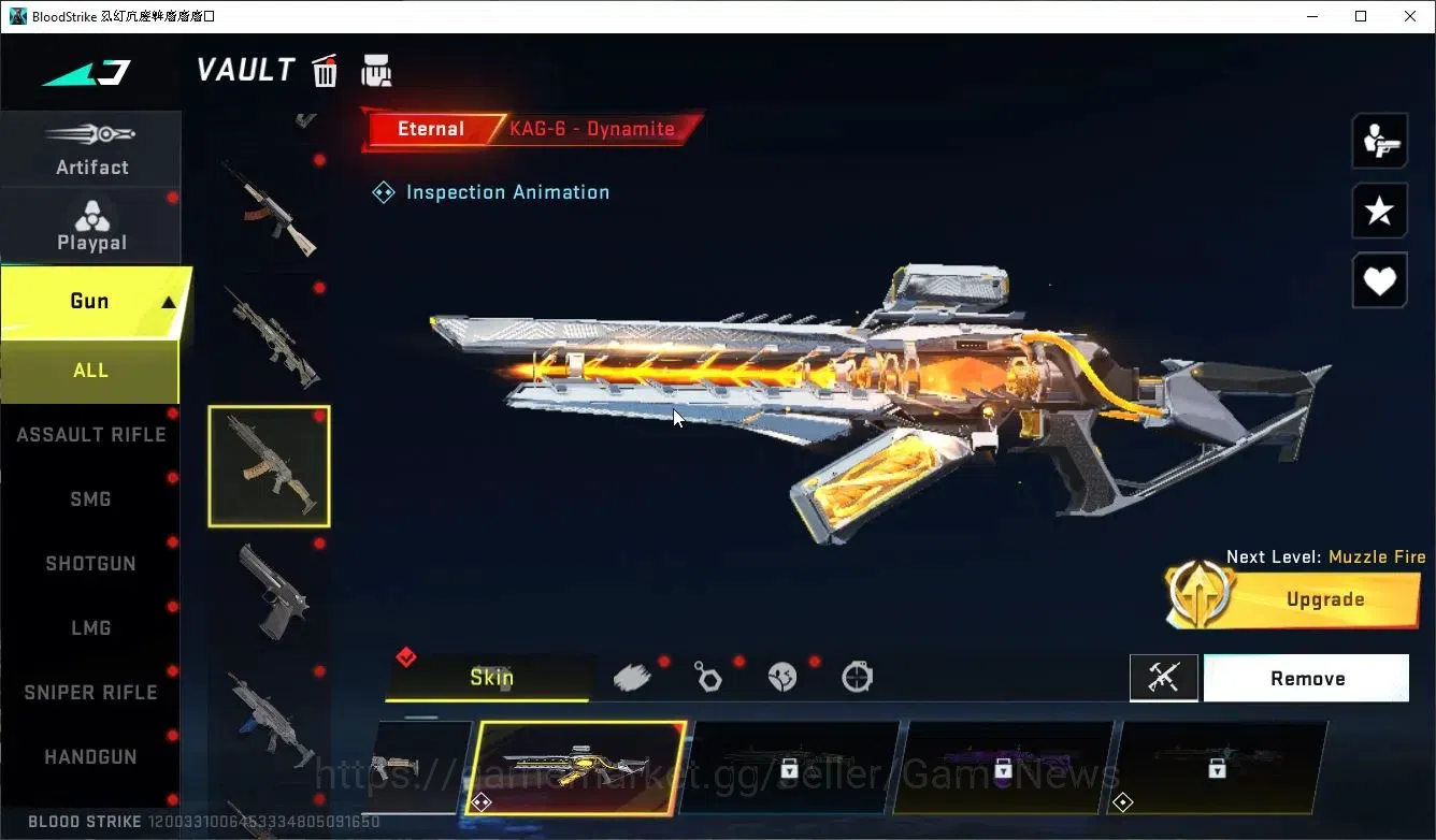 Blood Strike Accounts ASIA|3 ETERNAL[JET-Comet,Zero,KAG6]+MELE AXE,Katar image 14