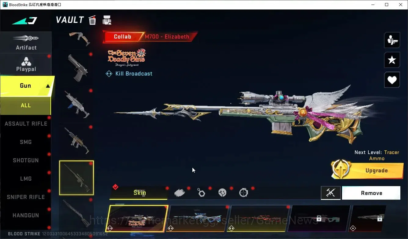 Blood Strike Accounts ASIA|3 ETERNAL[JET-Comet,Zero,KAG6]+MELE AXE,Katar image 15