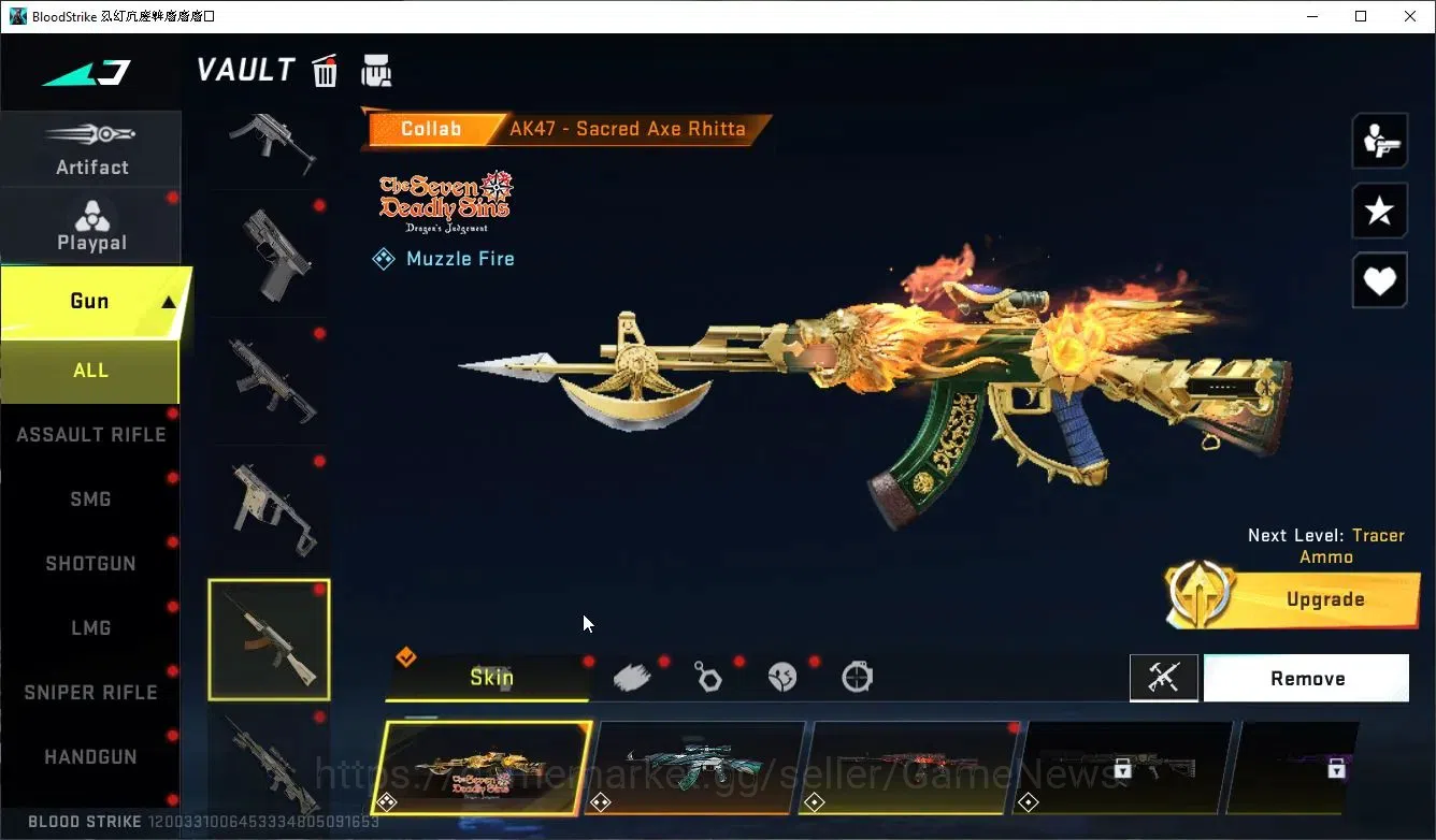 Blood Strike Accounts ASIA|3 ETERNAL[JET-Comet,Zero,KAG6]+MELE AXE,Katar image 18