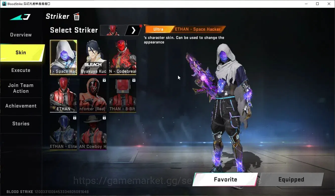Blood Strike Accounts ASIA|3 ETERNAL[JET-Comet,Zero,KAG6]+MELE AXE,Katar image 6
