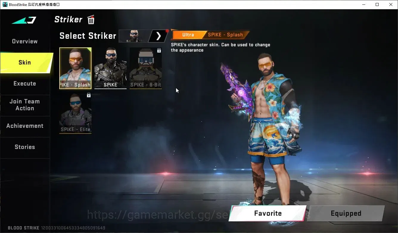 Blood Strike Accounts ASIA|3 ETERNAL[JET-Comet,Zero,KAG6]+MELE AXE,Katar image 9