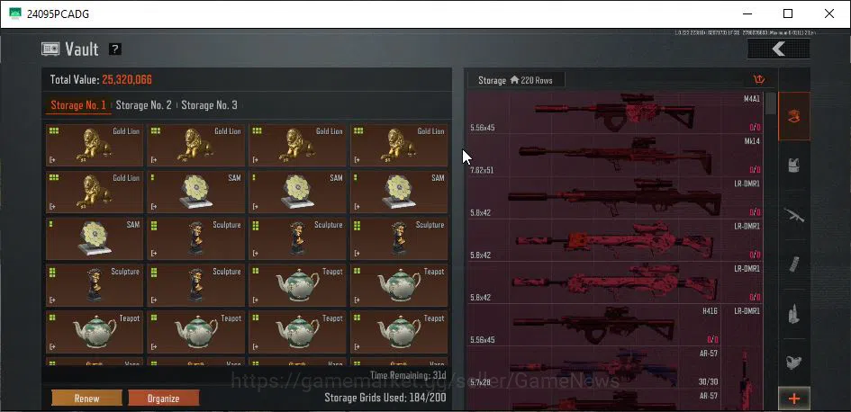 Arena Breakout Accounts [MOBILE] Lv30|SV 67M|CV 18M|Ready Raid|Vault Full  image 4