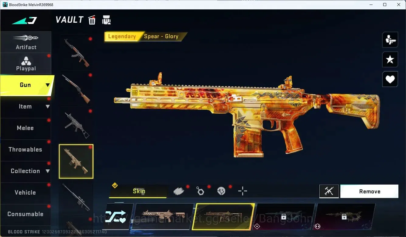 Blood Strike Accounts ASIA | 1 ETERNAL: Desert Eagle | 2 BLEACH | 2 7DS image 12