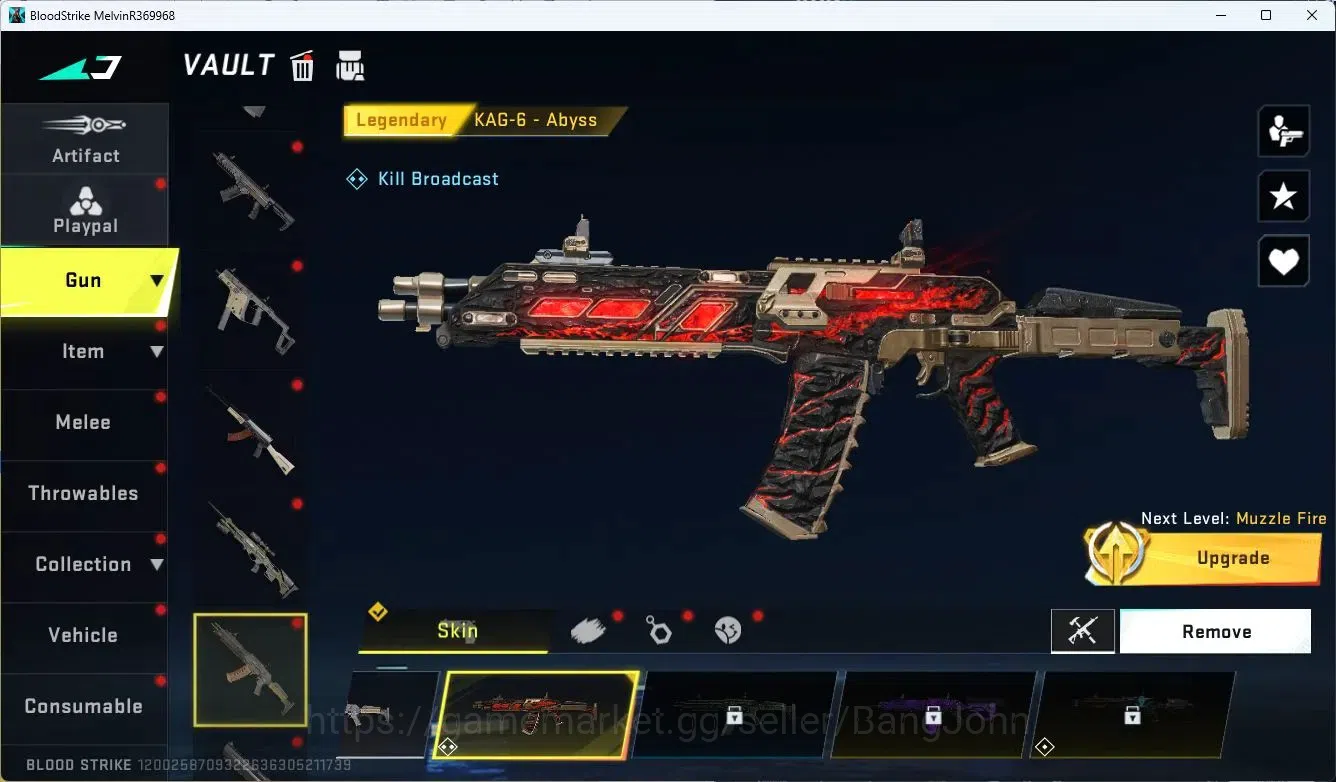 Blood Strike Accounts ASIA | 1 ETERNAL: Desert Eagle | 2 BLEACH | 2 7DS image 8