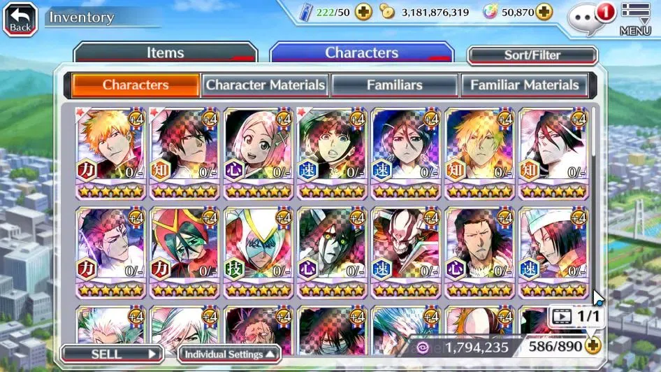 Bleach: Brave Souls Accounts [GLOBAL]50K Orb|2 Renewd Ichigo,TYBW25 Yachiru,Nem image 10