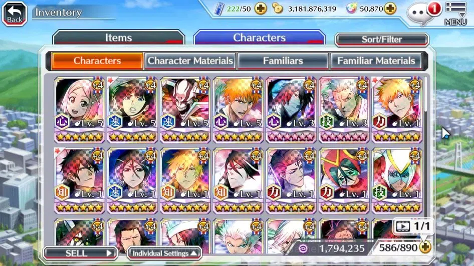 Bleach: Brave Souls Accounts [GLOBAL]50K Orb|2 Renewd Ichigo,TYBW25 Yachiru,Nem image 11