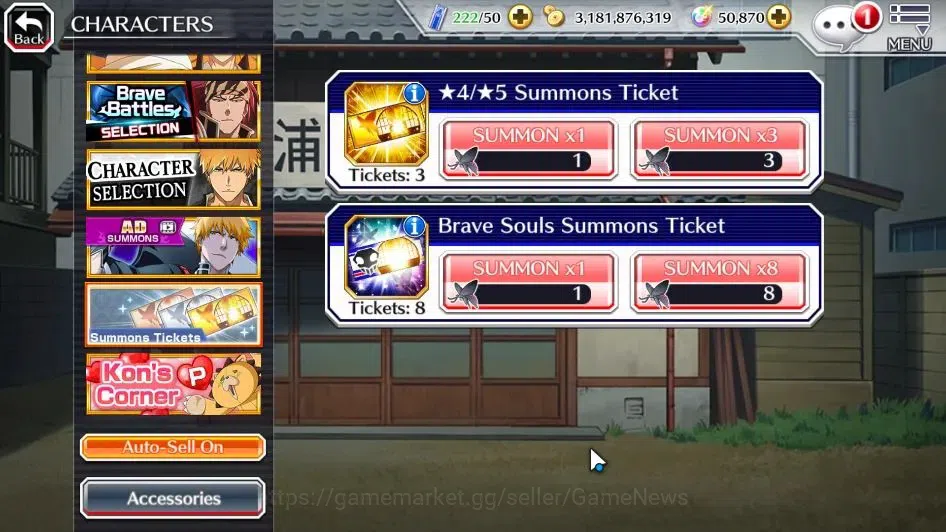 Bleach: Brave Souls Accounts [GLOBAL]50K Orb|2 Renewd Ichigo,TYBW25 Yachiru,Nem image 18