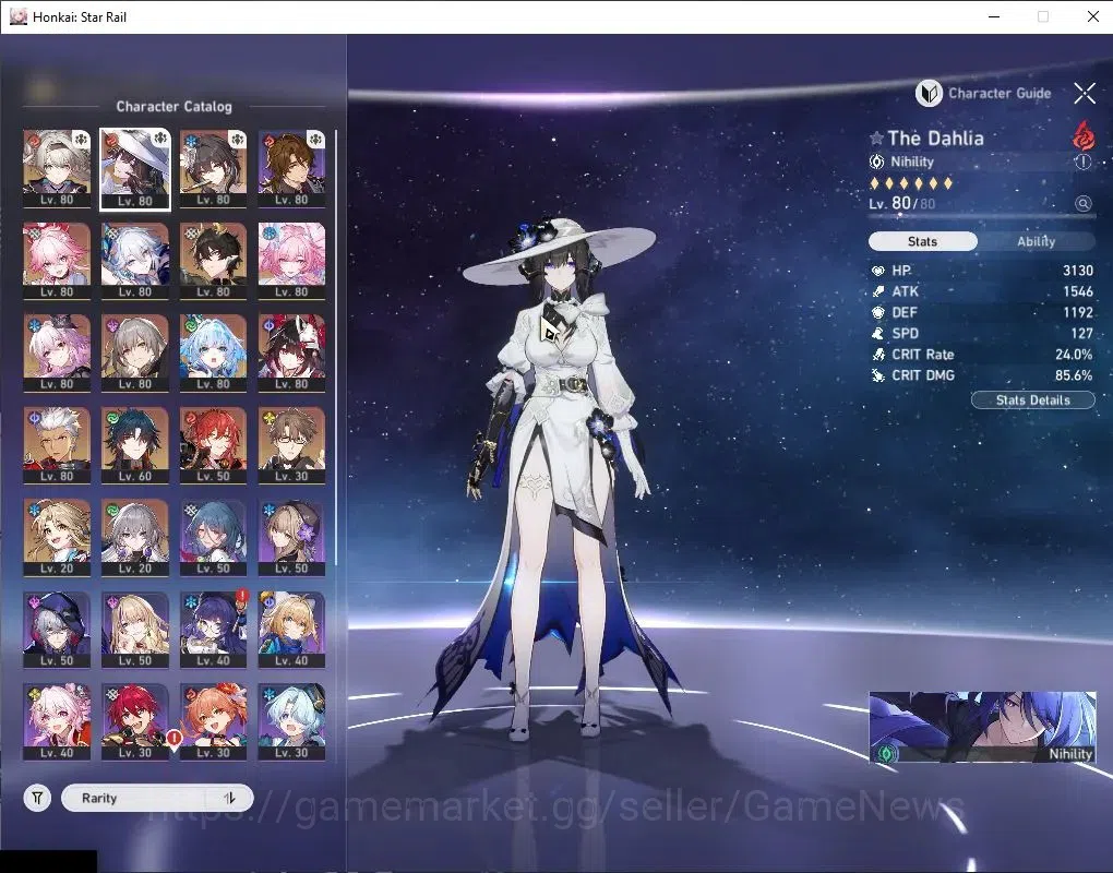 Honkai Star Rail Accounts Asia|TL 67|12 Limited|(Evernight,Yao Guang,Firefly image 4