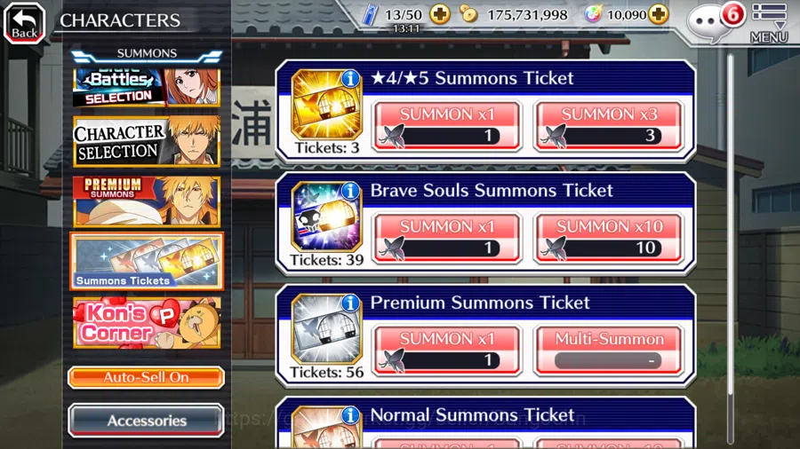 Bleach: Brave Souls Accounts GLOBAL]10K Orb+Fresh All Story|Ichigo10thAnniv,2So image 18