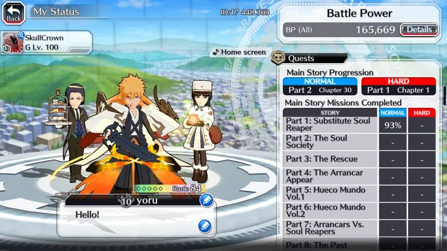 Bleach: Brave Souls Accounts GLOBAL]10K Orb+Fresh All Story|Ichigo10thAnniv,2So image 4