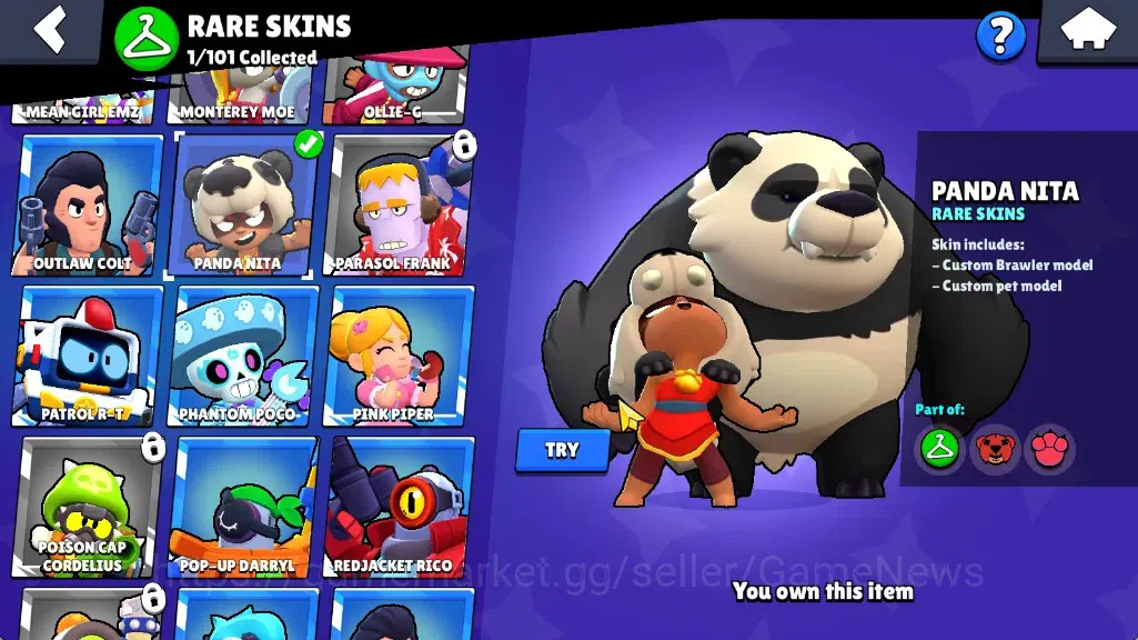 Brawl Stars Accounts 1837 Trophy|21 Brawlers 1 Max Lv[Edgar]|5k Bling 1 image 16