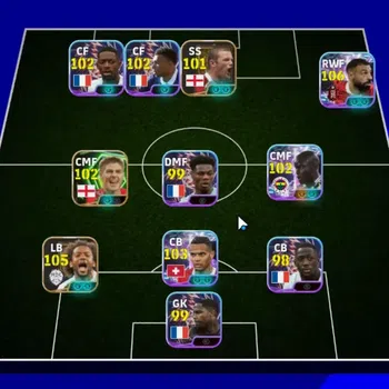 eFootball Accounts Others Android|Pack Team France'26|Show Time Mohamed Salah,Manuel Akanji|Epic Marcelo,Wayne