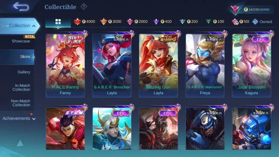 Mobile Legends: Bang Bang Accounts Global|Skin 425|Exalted|Legend Lunox,DUCATI Irithe image 13