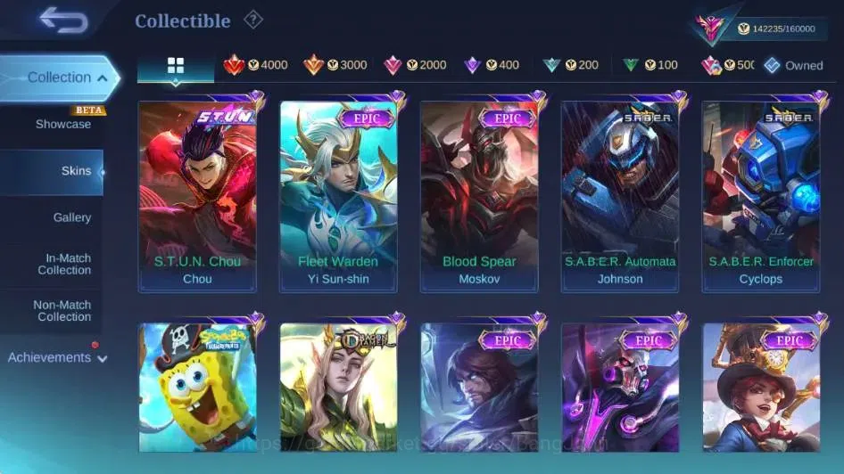 Mobile Legends: Bang Bang Accounts Global|Skin 425|Exalted|Legend Lunox,DUCATI Irithe image 14