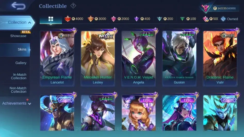 Mobile Legends: Bang Bang Accounts Global|Skin 425|Exalted|Legend Lunox,DUCATI Irithe image 17