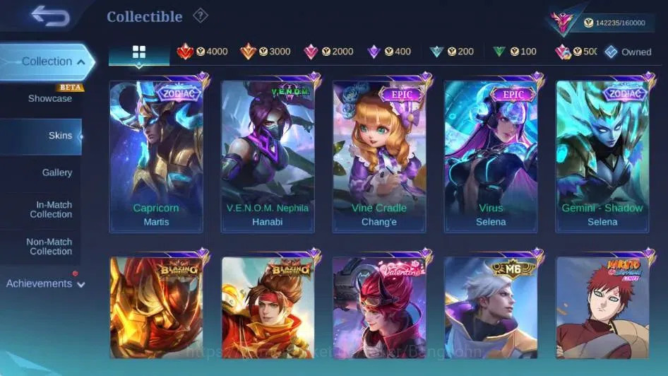 Mobile Legends: Bang Bang Accounts Global|Skin 425|Exalted|Legend Lunox,DUCATI Irithe image 18