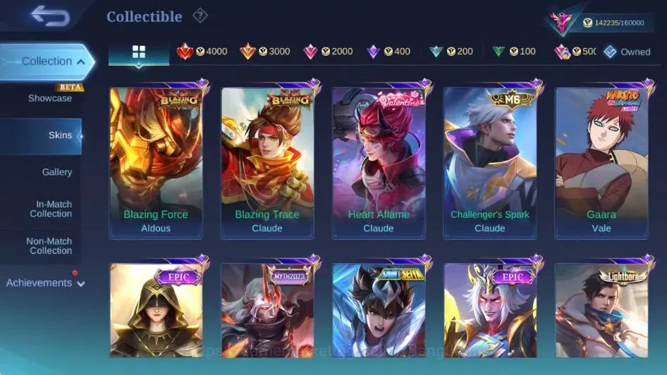 Mobile Legends: Bang Bang Accounts Global|Skin 425|Exalted|Legend Lunox,DUCATI Irithe image 19