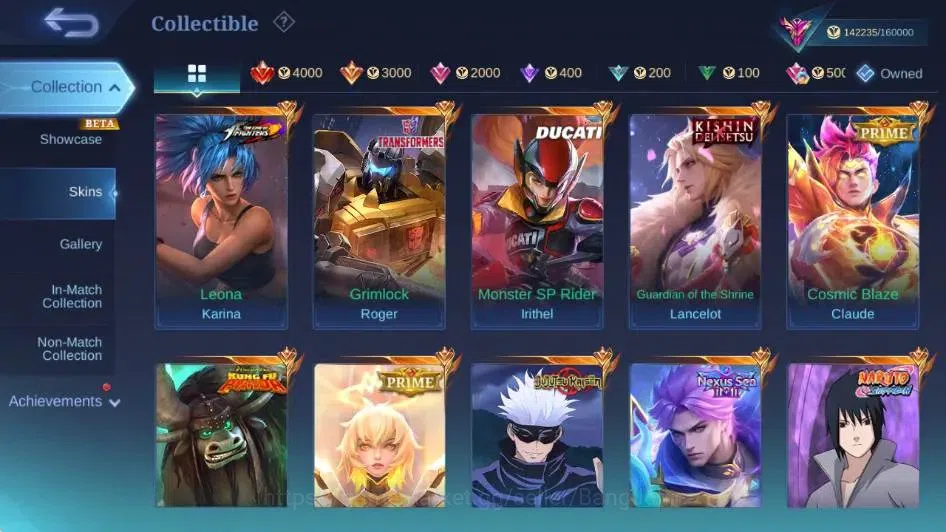 Mobile Legends: Bang Bang Accounts Global|Skin 425|Exalted|Legend Lunox,DUCATI Irithe image 6
