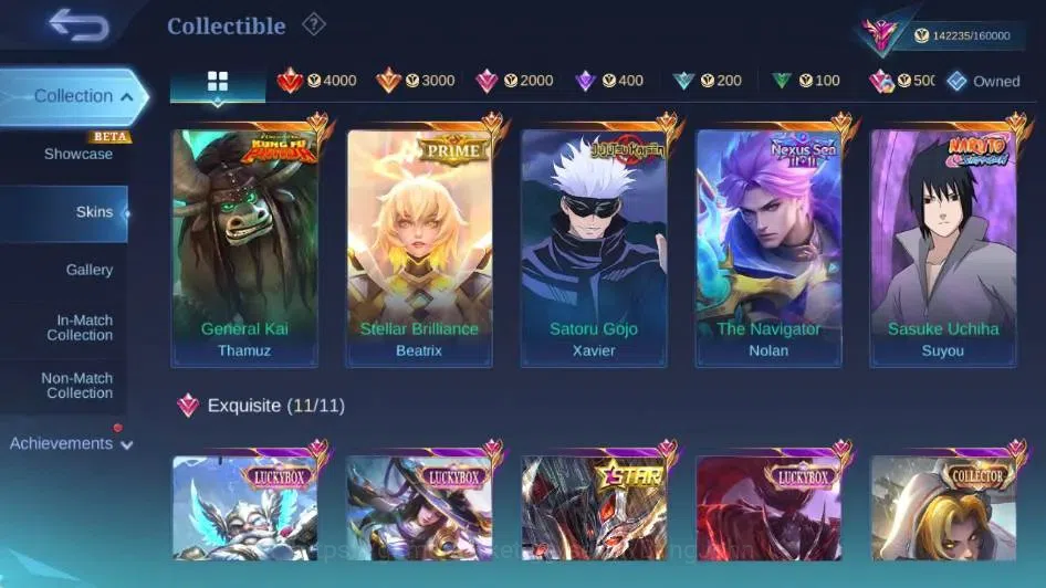 Mobile Legends: Bang Bang Accounts Global|Skin 425|Exalted|Legend Lunox,DUCATI Irithe image 7
