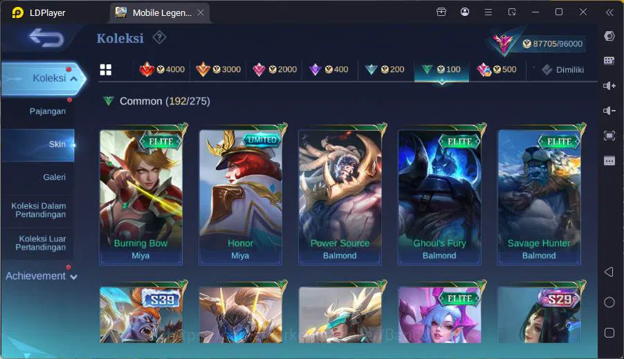 Mobile Legends: Bang Bang Accounts GLOBAL|Hero 131|Skin 342|Kof Guinevere+Karina,Prim image 10