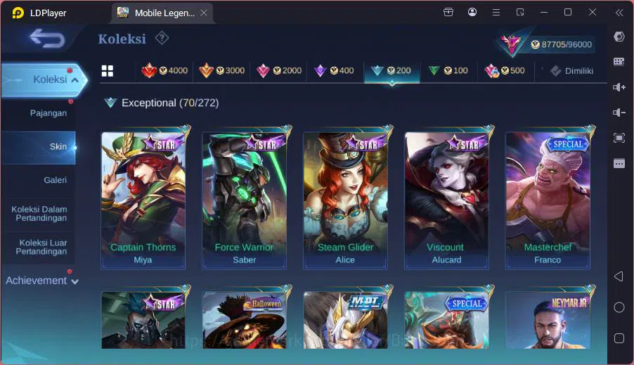 Mobile Legends: Bang Bang Accounts GLOBAL|Hero 131|Skin 342|Kof Guinevere+Karina,Prim image 11