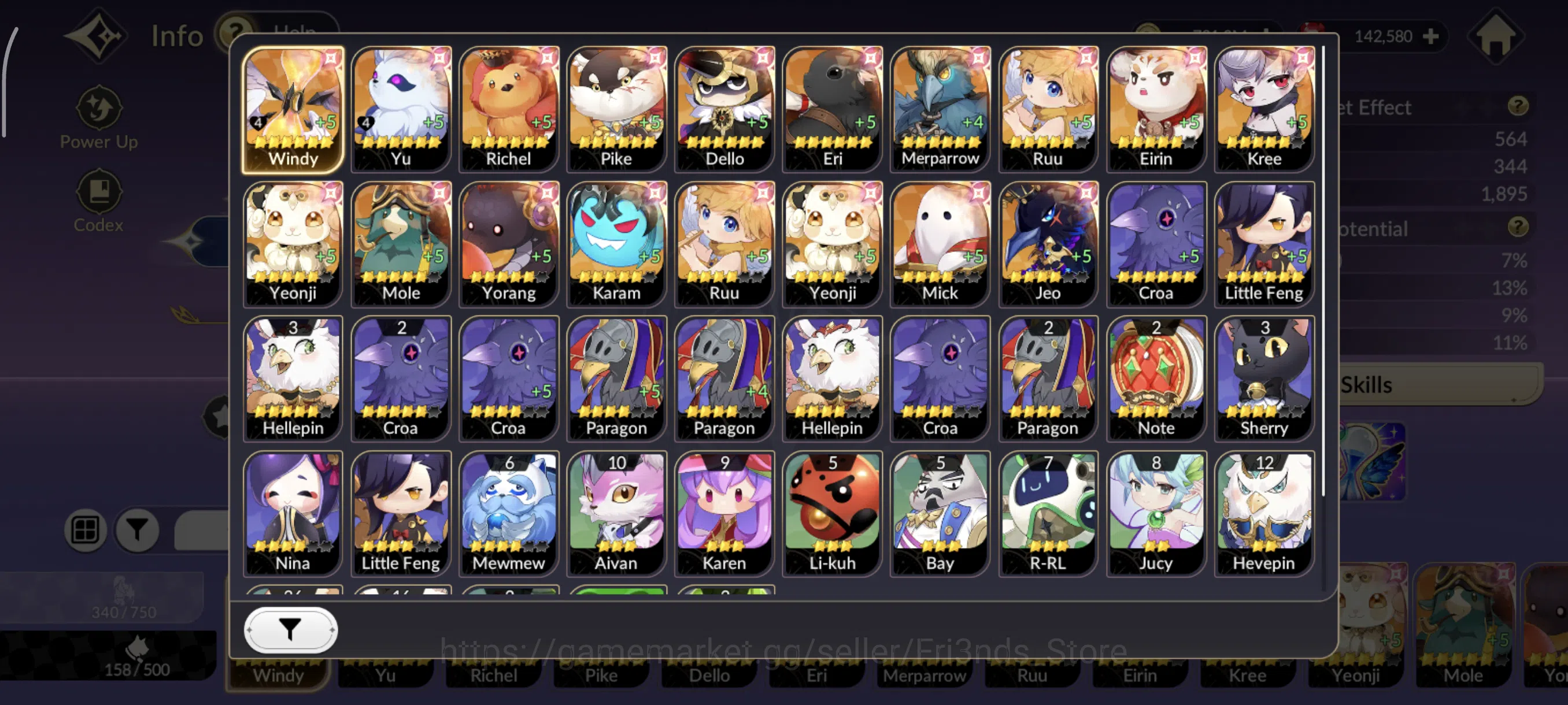 Seven Knights Re:Birth Accounts SKR29 | GLOBAL ASIA | BEAST ACC 7 O7K FAI T1 GELID image 3