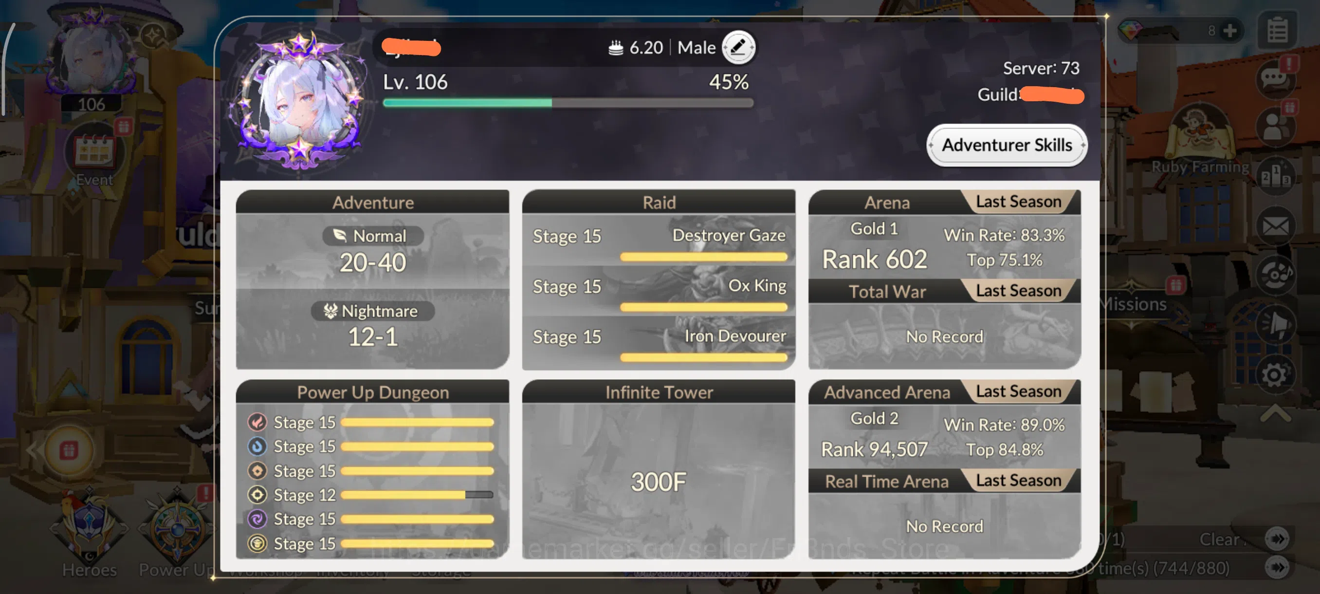 Seven Knights Re:Birth Accounts SKR29 | GLOBAL ASIA | BEAST ACC 7 O7K FAI T1 GELID image 4