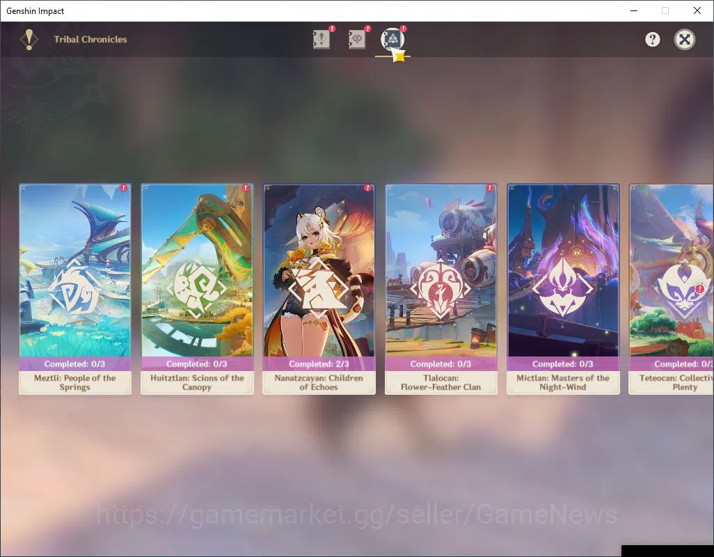 Genshin Impact Accounts ASIA| AR 55|9 Limited +1(*5Weapon)|Coumbina,Xilone image 3