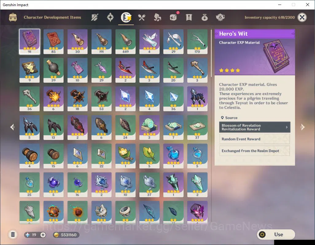 Genshin Impact Accounts ASIA| AR 55|9 Limited +1(*5Weapon)|Coumbina,Xilone image 9