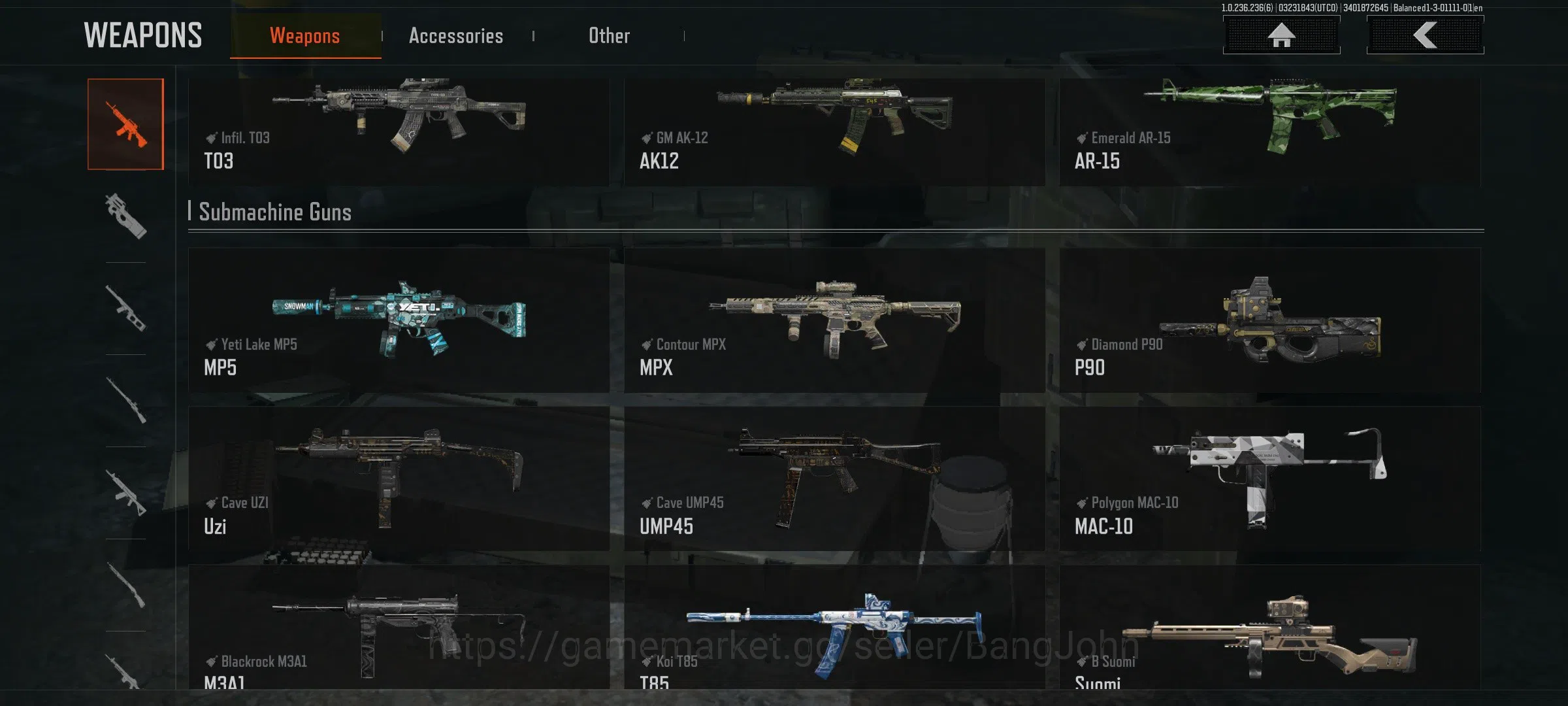 Arena Breakout Accounts Mobile|Lvl 30|SV 139,3M|CV 97,2M|2WP Legend Skin|C image 8