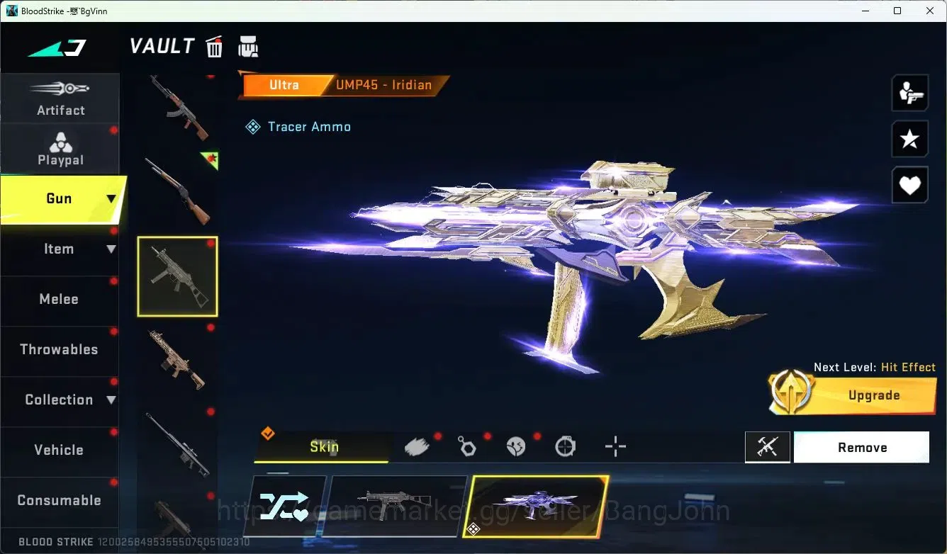 Blood Strike Accounts Collab Skin ASIA | 2 Collab Skins | 2 Limited Skins | 4 Legendary Skins | 4 Ultra Skins | Collab ETHAN 17