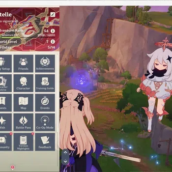 Genshin Impact Accounts Starter Asia | AR 54 | 3 Limit | Chasca,Nicole,Sandrone+1 Charstd | MC Male |2 (*5 Wep) Starcaller's