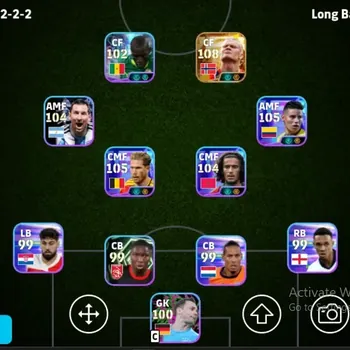 eFootball Accounts High-End Android|PW 3150|BIGT Halland,Epic Massaro Shevchenko Cantona,Shwt Bouaddi KevinDeDruyne James