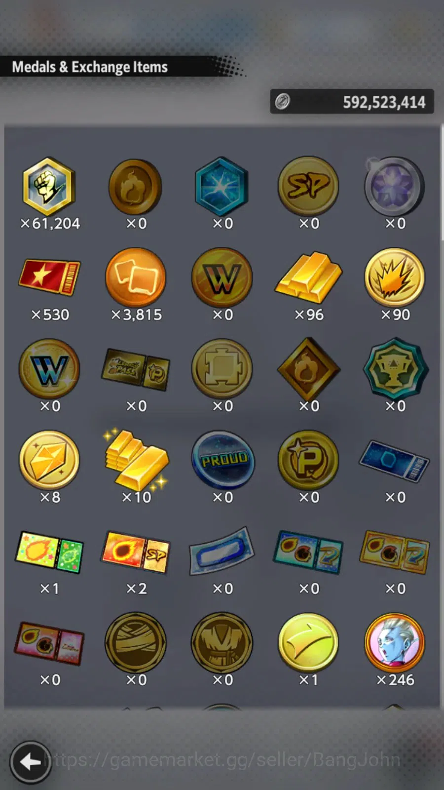 Dragon Ball Legends Accounts Global | Lvl 149|11.8M Total Power|896 CC|2 LR|1 U image 3