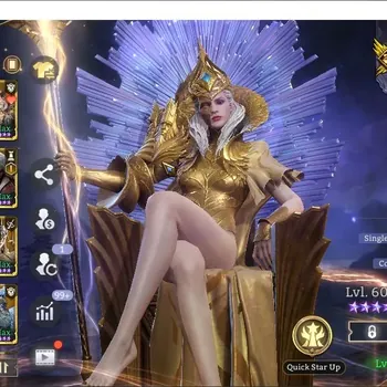 Watcher of Realms Accounts End-Game GlobaL 60x|Lv 60|2,2M PWR|3 Lord[Ingrid,Jezebele,King Harz,etc]|25