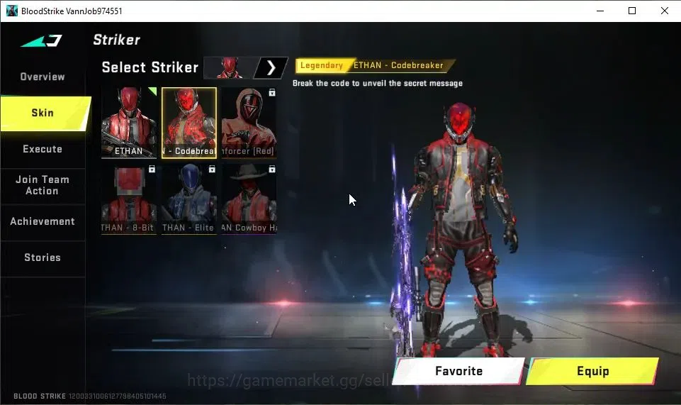 Blood Strike Accounts ASIA|Starter|Collab EVAGELION-MCX|ULTRA M700-Iridi image 3