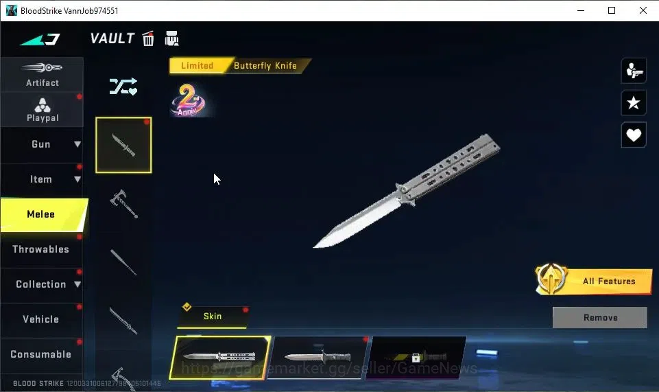 Blood Strike Accounts ASIA|Starter|Collab EVAGELION-MCX|ULTRA M700-Iridi image 4