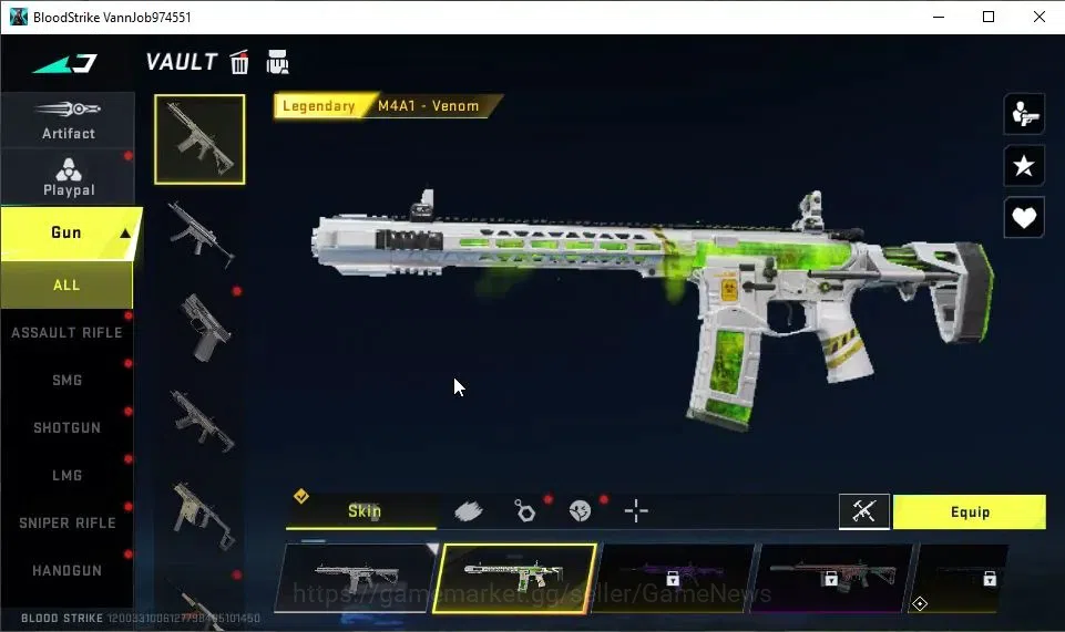 Blood Strike Accounts ASIA|Starter|Collab EVAGELION-MCX|ULTRA M700-Iridi image 6