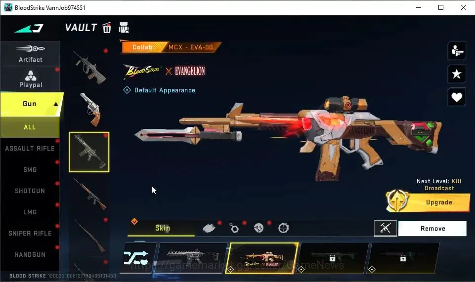 Blood Strike Accounts ASIA|Starter|Collab EVAGELION-MCX|ULTRA M700-Iridi image 8