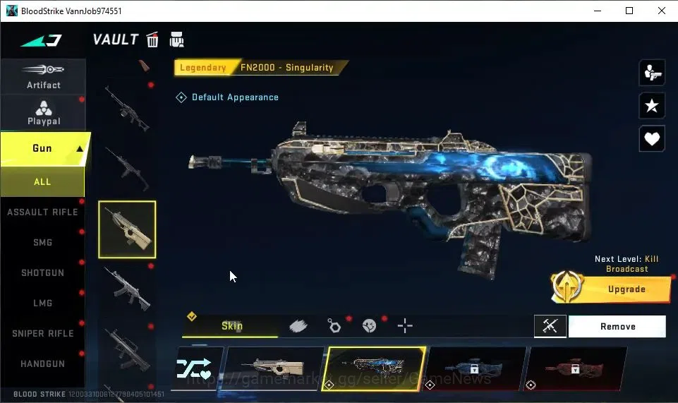 Blood Strike Accounts ASIA|Starter|Collab EVAGELION-MCX|ULTRA M700-Iridi image 9