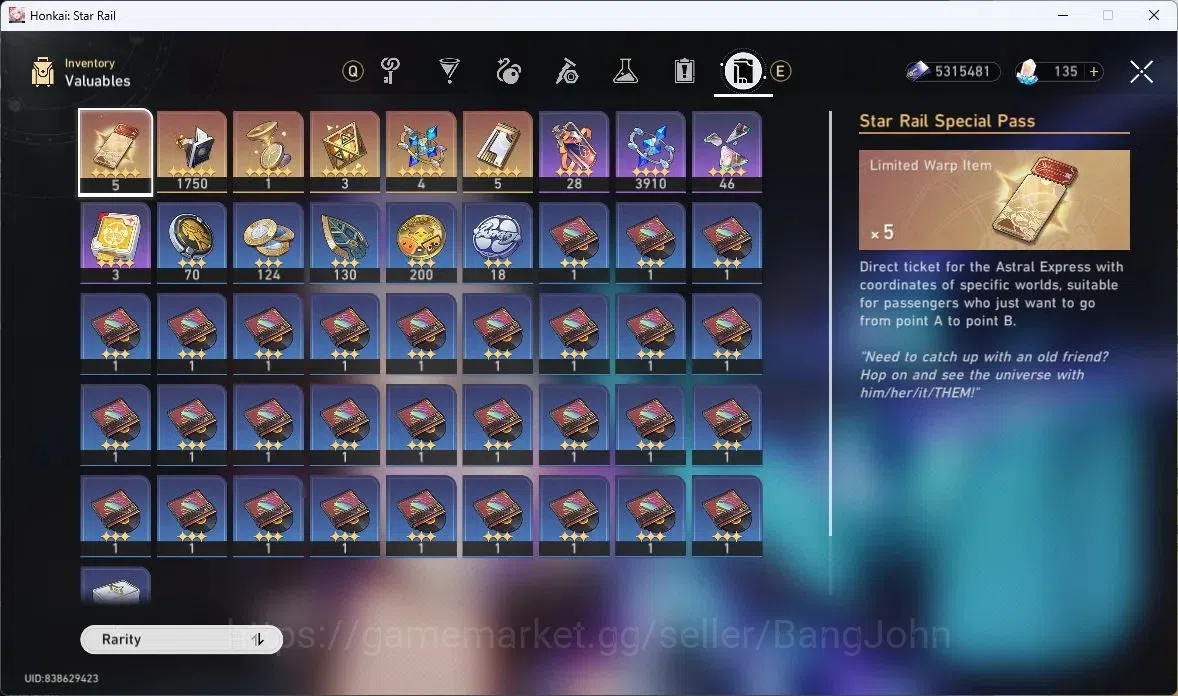 Honkai Star Rail Accounts ASIA | TL46 | Silver Wolf+Sign | Sparkle+Sign | Ev image 14