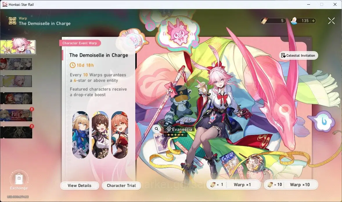 Honkai Star Rail Accounts ASIA | TL46 | Silver Wolf+Sign | Sparkle+Sign | Ev image 6