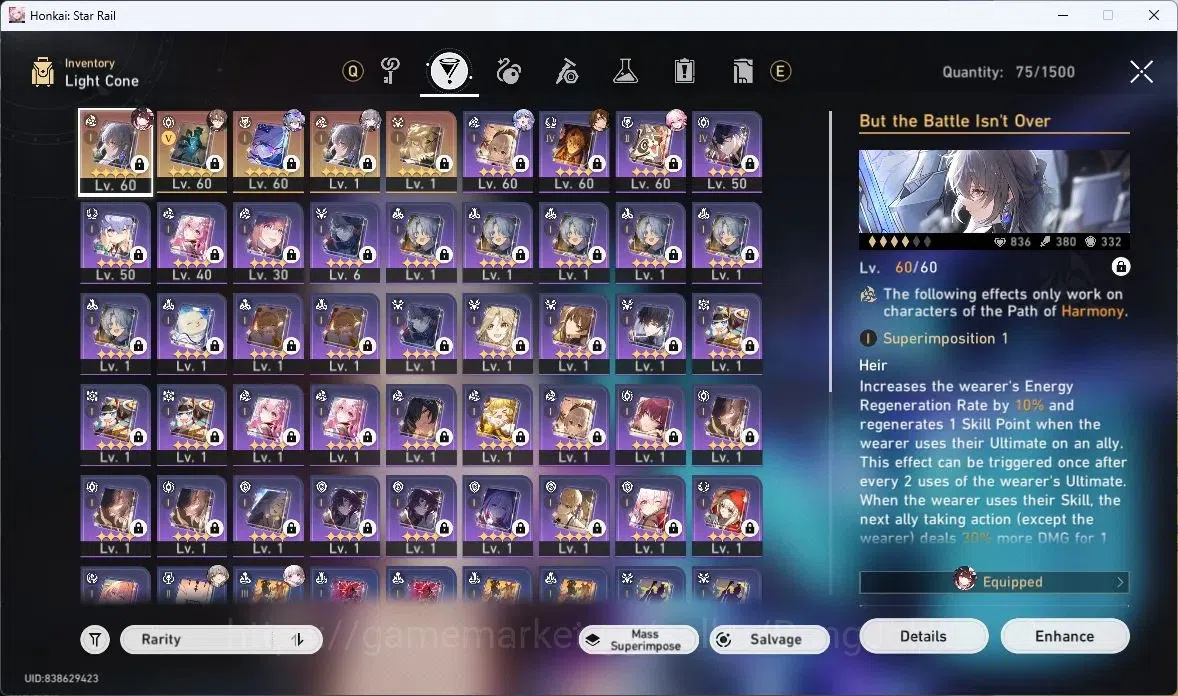 Honkai Star Rail Accounts ASIA | TL46 | Silver Wolf+Sign | Sparkle+Sign | Ev image 9