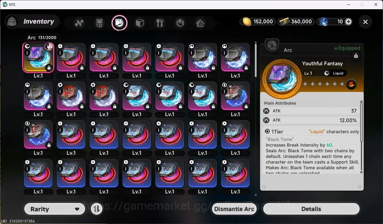 Neverness to Everness Accounts Europe | Hunter Lv 3 | 4 S-Class (Lacrimosa,Nanall image 8
