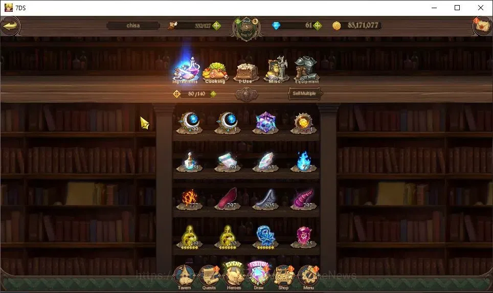 The Seven Deadly Sins: Grand Cross Accounts Global|1,3M CC|61 DM+30 LS|1 LR+4 UR|Elizabeth,Nem image 12