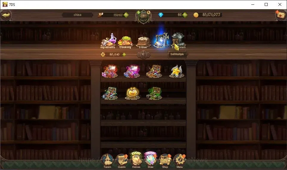 The Seven Deadly Sins: Grand Cross Accounts Global|1,3M CC|61 DM+30 LS|1 LR+4 UR|Elizabeth,Nem image 18
