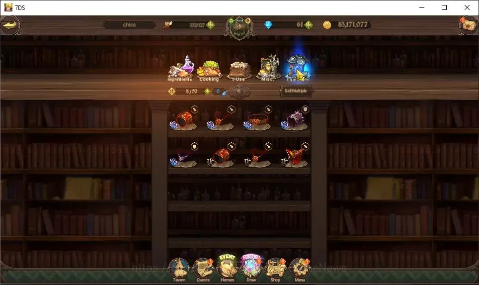 The Seven Deadly Sins: Grand Cross Accounts Global|1,3M CC|61 DM+30 LS|1 LR+4 UR|Elizabeth,Nem image 19