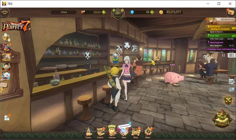 The Seven Deadly Sins: Grand Cross Accounts Global|1,3M CC|61 DM+30 LS|1 LR+4 UR|Elizabeth,Nem image 7
