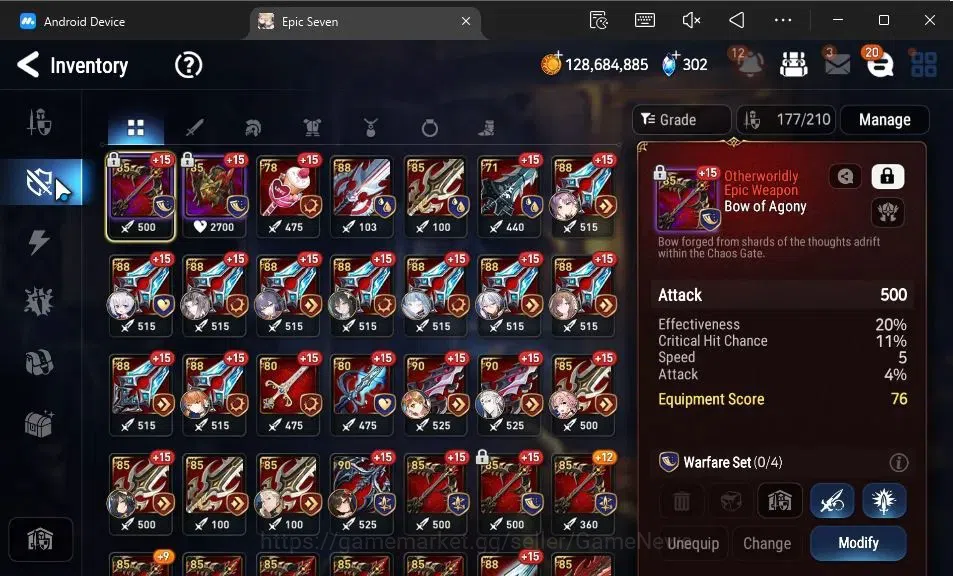 Epic Seven Accounts GLOBAL Unverif|New Era|20 ML(School Nurse Yulha,BA image 15